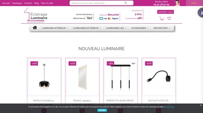 Promotion spéciale de luminaire chez revendeur SLV