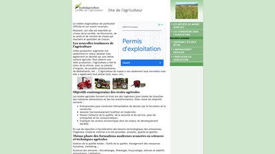 infos sur les ecoles d'agriculture