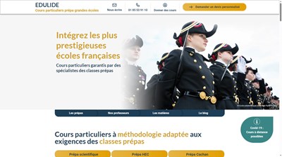 Les cours de français et de lettres