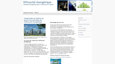 l'efficacité énergétique