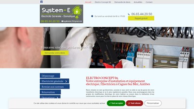 Votre électricien expert à Cagnes Sur Mer - Electro Concept 06