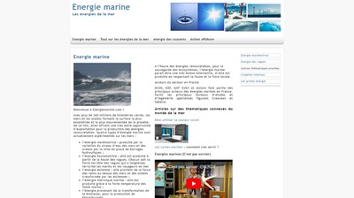 energie marine