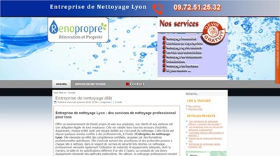 Entreprise de nettoyage Lyon 