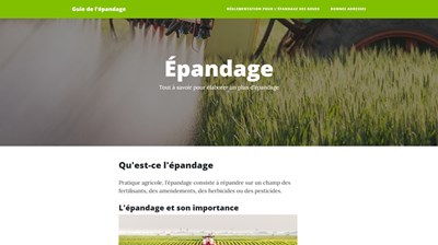 l'epandage