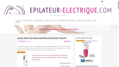comparateur epilateur electrique