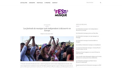 festimusique, un blog musical