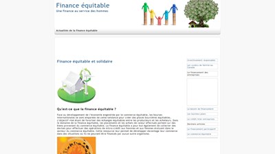 la finance equitable