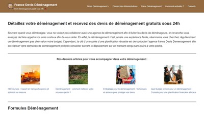 devis demenagement