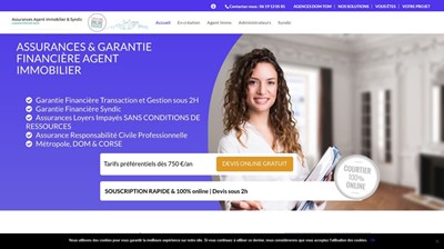 garantie financière agence immobilière 