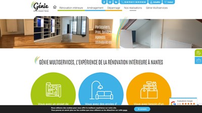 Génié Multiservices : rénovation intérieur à Nantes (44)