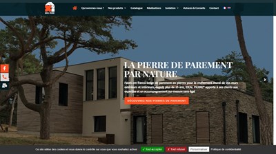 Idéal Pierre Parement - fabrication et vente de pierres de parement 