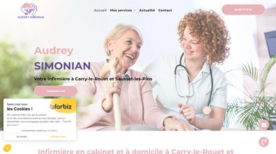 Infirmière en cabinet et à domicile à Carry-le-Rouet