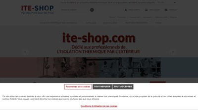 Matériel pour isolation extérieur