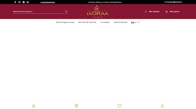 Vente produits de beauté 