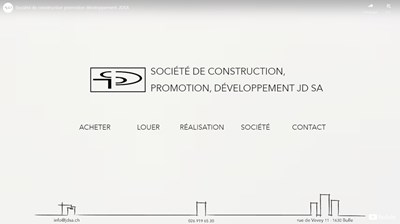 Société  JD SA, développement immobilier