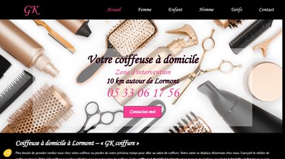 Votre coiffeuse à domicile à Lormont