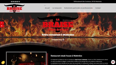 Privatisation de restaurant à Wattrelos - La Braise