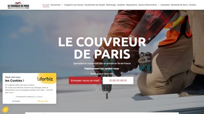 Entreprise de couverture à Paris