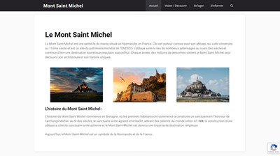 Le mont saint michel