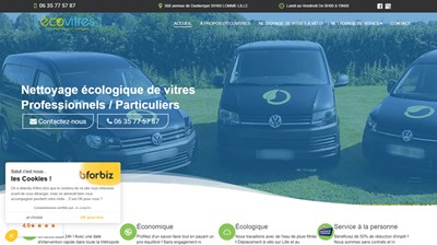 Nettoyage de verrières à Lille, Ecovitres