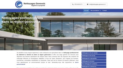 Nettoyage et conciergerie à Genève