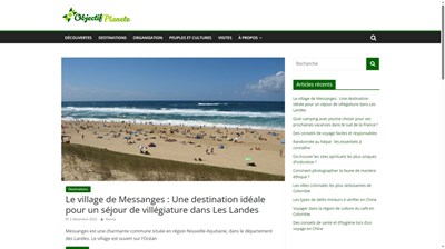 magazine sur la planete et ses destinations