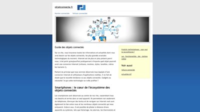 infos sur les objets connectés