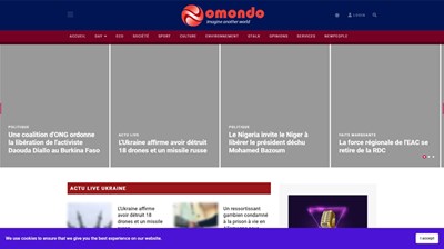 Découvrez l'actualité de votre journal en ligne Omondo