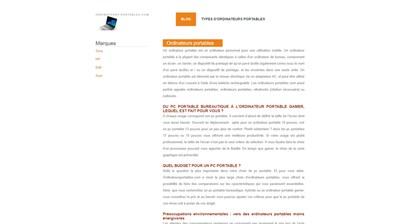 ordinateurs portables