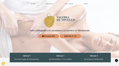 Valeria De Novellis  - Ostéopathe à Morlanwelz