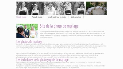 photo de mariage