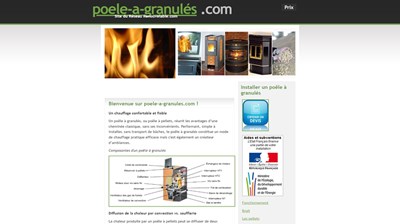 chauffage a granules