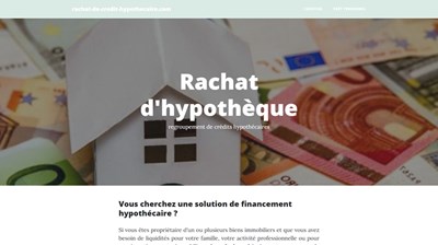 rachat de crédit hypothécaire