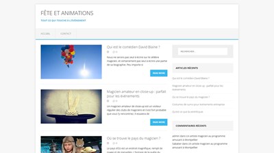 Animations théâtrales et informations