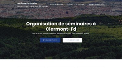 Séminaire au golf d'Auvergne