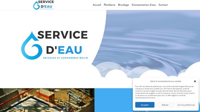 Service d'eau