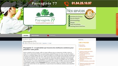 Paysagiste 77