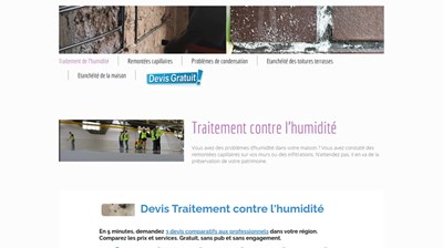 traiter l'humidité
