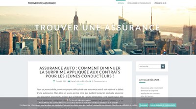 Trouver une assurance en ligne via notre formulaire