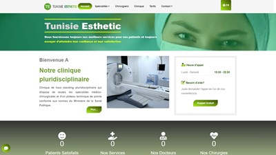 chirurgien  expérimenté avec Tunisie Esthetic