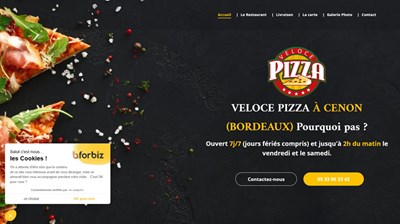 Veloce Pizza: pizzeria à Cenon