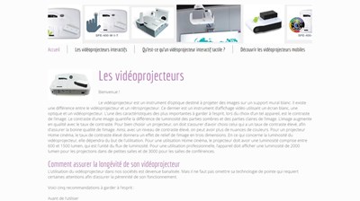 les video-projecteurs