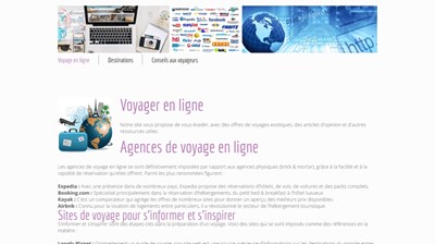 choisir un voyage en ligne