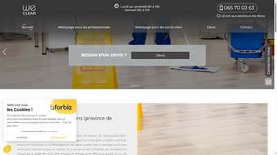 Nettoyage pour professionnels à Mons