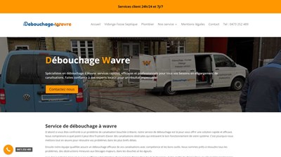 Débouchage Wavre