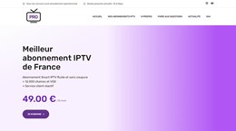 Abonnement IPTV Premium - 12 mois - Abonnement Smart IPTV PRO
