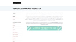 Annuaire Orientation