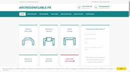 arche gonflable prix