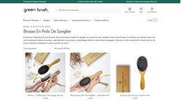 la brosse en poils de sanglier