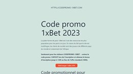 Code promo actuel pour paris sportifs